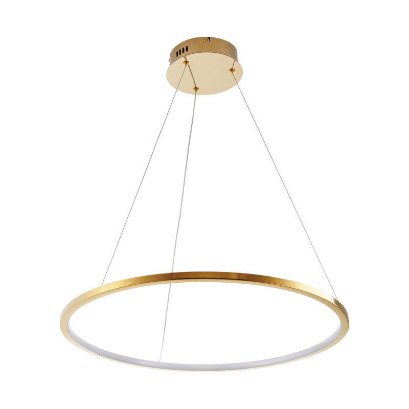 Lampa wisząca  60 LED złoty 60 cm ST-10112P-D600