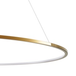 Lampa wisząca  120 LED złoty 120 cm ST-10112P-D1200