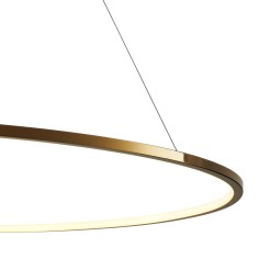 Lampa wisząca  120 LED złoty 120 cm ST-10112P-D1200