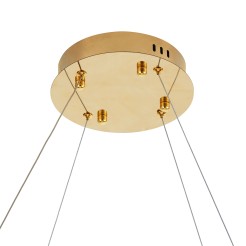 Lampa wisząca  120 LED złoty 120 cm ST-10112P-D1200