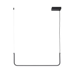 Lampa wisząca -1 LED czarna 80 cm MP0095-L80