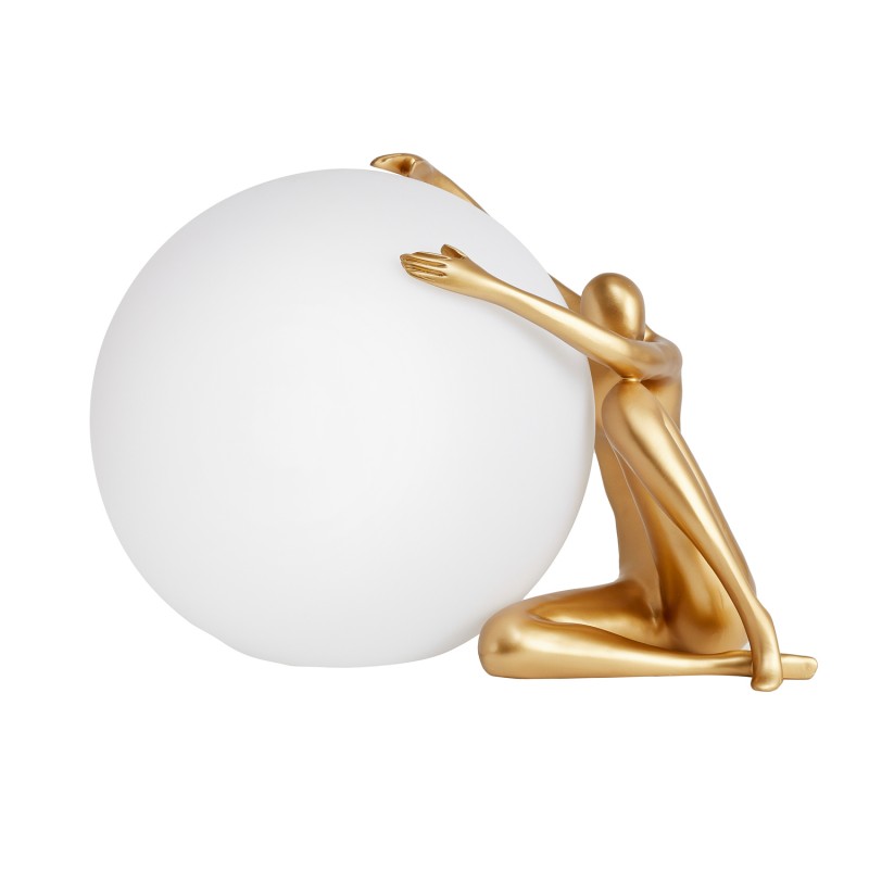 Lampa stołowa WOMAN-1 złota 47 cm ST-6022-A gold