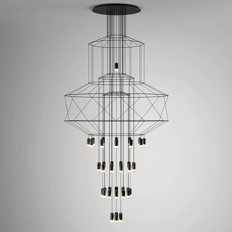 Lampa wisząca -43 XL czarna 150 cm XT100-43P-XL