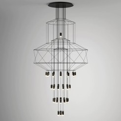 Lampa wisząca -43 XL czarna 150 cm XT100-43P-XL