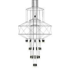 Lampa wisząca -43 XL czarna 150 cm XT100-43P-XL
