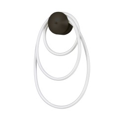 Lampa ścienna  czarna 30 cm ST-9282W1 BK