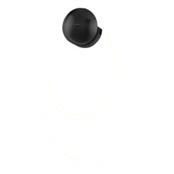 Lampa ścienna  czarna 30 cm ST-9282W1 BK