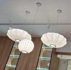 Lampa wisząca  biała 40 cm ST-2330-40