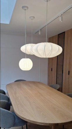 Lampa wisząca  biała 40 cm ST-2330-40