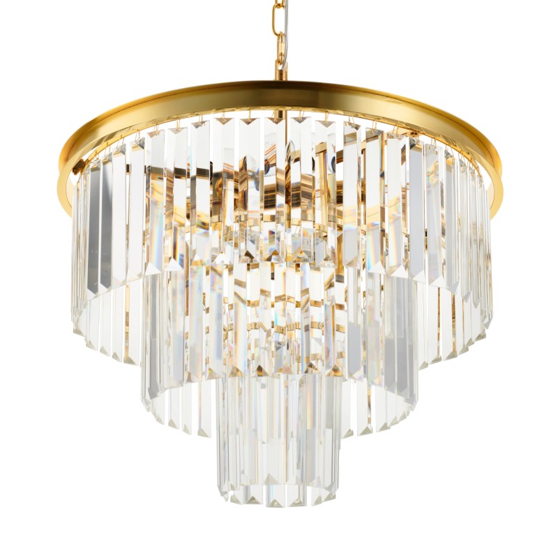 Lampa wisząca  złota 50 cm DN915-50A