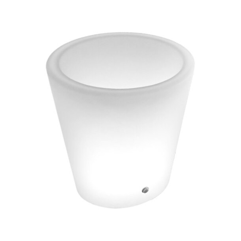 Lampa ogrodowa donica FLOWER POT M LED RGBW 16 kolorów 40 cm ES-FL022