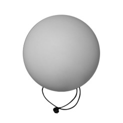 Lampa ogrodowa kula BALL M biała 40 cm ES-B040