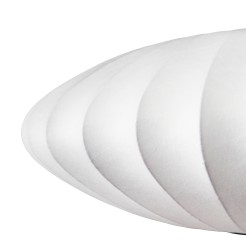 Lampa wisząca  FLAT biała 50 cm ST-2328-50