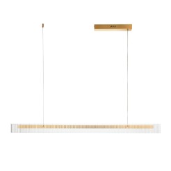 Lampa wisząca -120 LED złoty 120 cm ST-10538P-L120