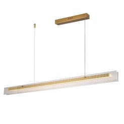 Lampa wisząca -120 LED złoty 120 cm ST-10538P-L120