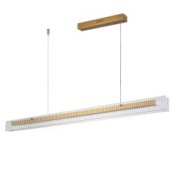 Lampa wisząca -120 LED złoty 120 cm ST-10538P-L120