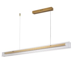 Lampa wisząca -120 LED złoty 120 cm ST-10538P-L120