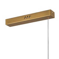 Lampa wisząca -120 LED złoty 120 cm ST-10538P-L120