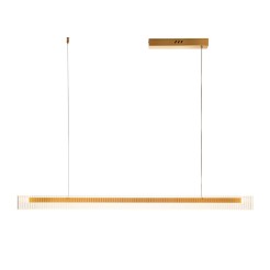 Lampa wisząca -120 LED złoty 120 cm ST-10538P-L120