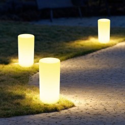 Lampa ogrodowa kolumna TUBE LED RGBW 16 kolorów 80 cm ES-DC030