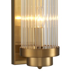 Lampa ścienna  M złota 40 cm ST-88008-M