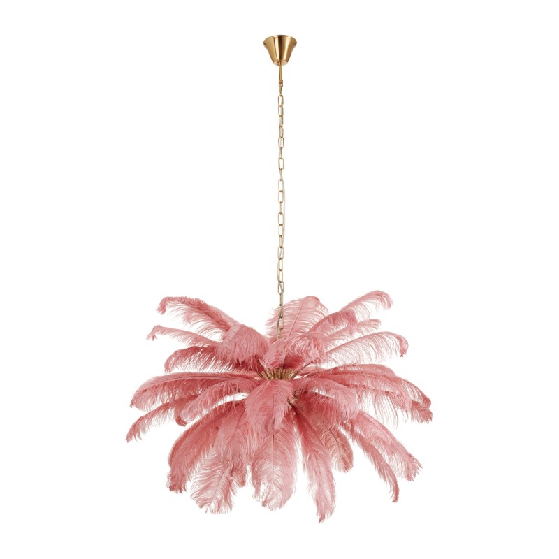 Lampa wisząca  pióra różowe 100 cm ST-DN127 pink