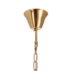 Lampa wisząca  pióra beżowe 100 cm ST-DN127 beige