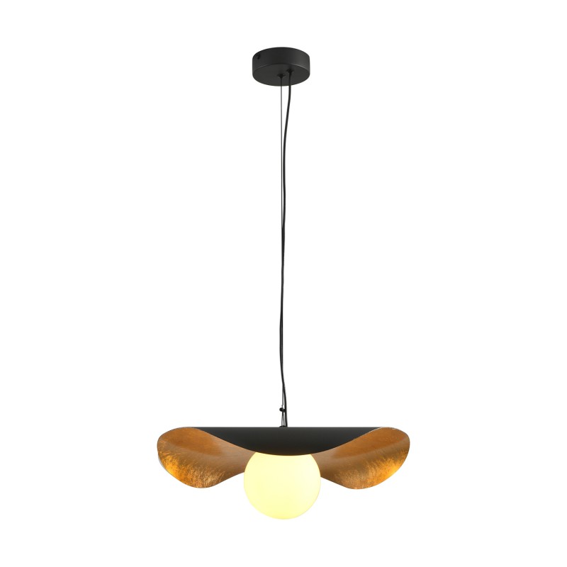 Lampa wisząca  czarno złota 40 cm ST-F22020601-D40 black