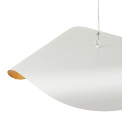 Lampa wisząca  biało złota 40 cm ST-F22020601-D40 white