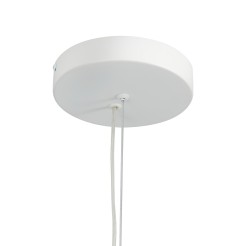Lampa wisząca  biało złota 40 cm ST-F22020601-D40 white
