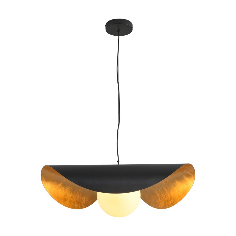 Lampa wisząca  czarno złota 60 cm ST-F22020601-D60 black
