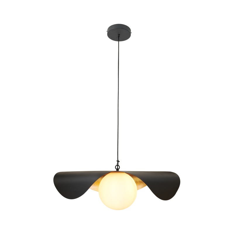 Lampa wisząca  czarno złota 80 cm ST-F22020601-D80 black