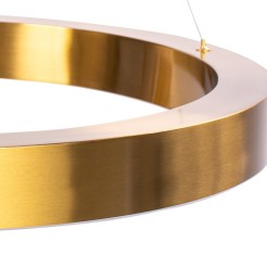 Lampa wisząca  60+60 LED mosiądz na 1 podsufitce ST-8848-60+60 brass