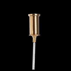 Lampa wisząca  60+60 LED mosiądz na 1 podsufitce ST-8848-60+60 brass