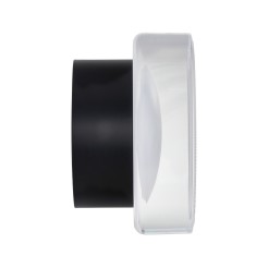 Lampa ścienna  LED transparentna czarna 13,5 cm ST-DL-8535 black