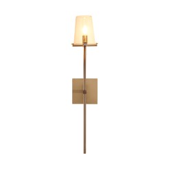 Lampa ścienna CLASSICO złota szklany klosz 62 cm ST-DL8502 gold