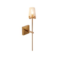 Lampa ścienna CLASSICO złota szklany klosz 62 cm ST-DL8502 gold