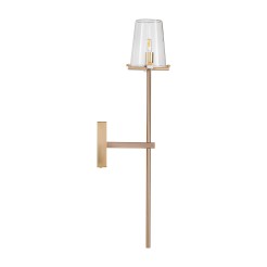 Lampa ścienna CLASSICO złota szklany klosz 62 cm ST-DL8502 gold