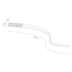 Magnetic track line 5mm 10W 4000K ML2152