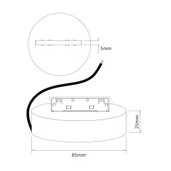Zasilacz 150W magnetic track 5mm ML2172