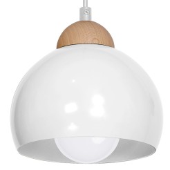 Lampa wisząca Dama Biały 3xE27 MLP6450