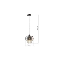 LAMPA WISZĄCA STARLIGHT 1xE14 ML3789