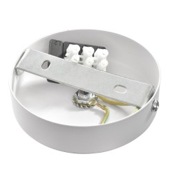 Lampa wisząca Clark 1xE27 Biały/Złoty MLP6219