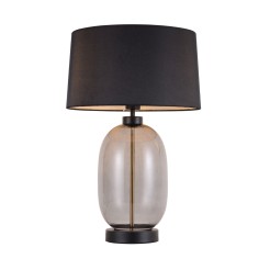 Lampa stołowa Amur dymna 1xE27 LP-919/1T smoked