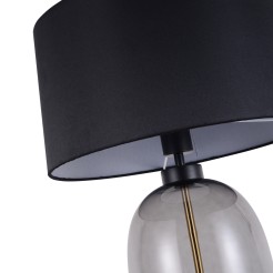 Lampa stołowa Amur dymna 1xE27 LP-919/1T smoked