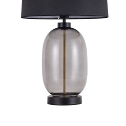 Lampa stołowa Amur dymna 1xE27 LP-919/1T smoked