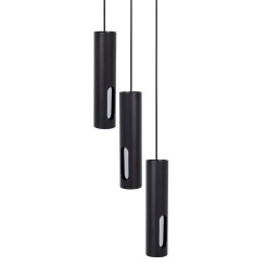 3 zwis koło czarny/srebrny 41214