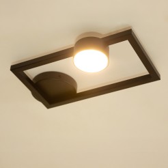 1 plafon czarny 41276