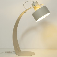lampka szary beż 41444
