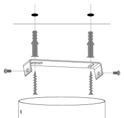 3 zwis prosty ciemna oliwka 41453